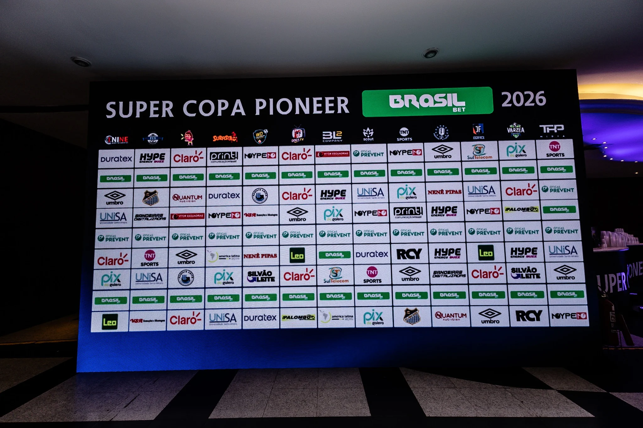 Painel de marcas no Congresso Técnico SCP 2026